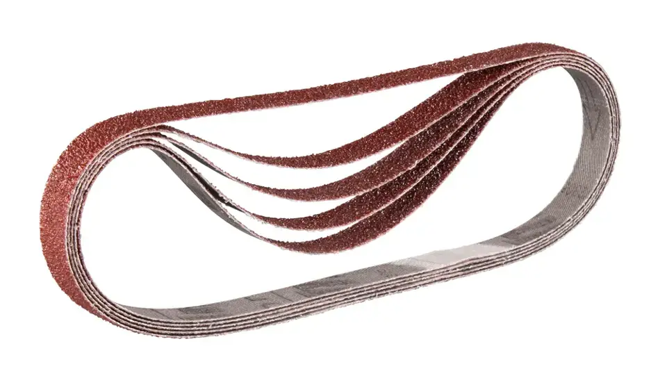 Makita – Bande abrasive 13×533 mm, grain 80, 5 pièces P-43343
