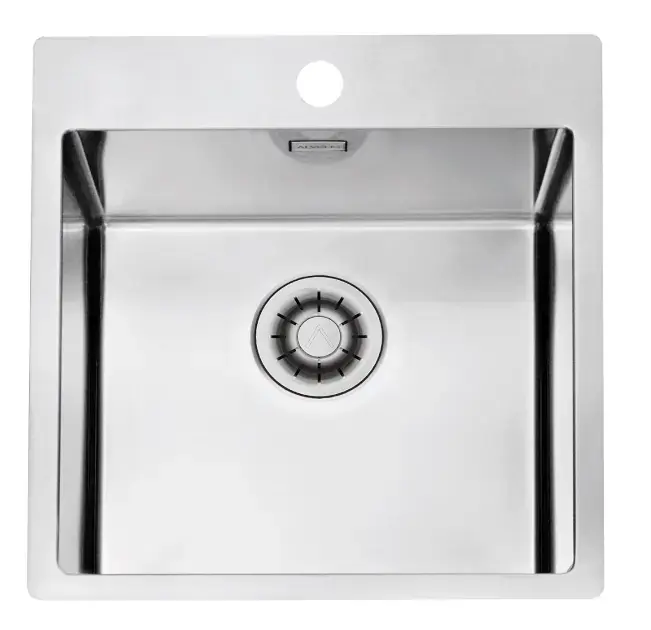 Alveus Pure – Evier 47×53 cm, Quick-Close, inox 1149510
