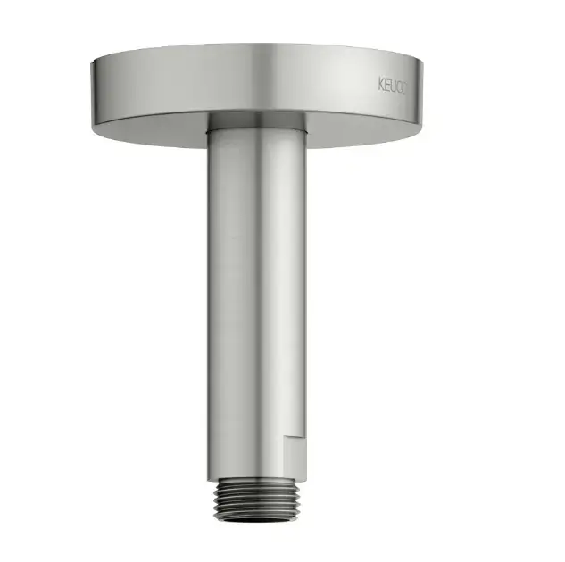Keuco – Bras de douche de plafond, longueur 10 cm, inox 51689060100