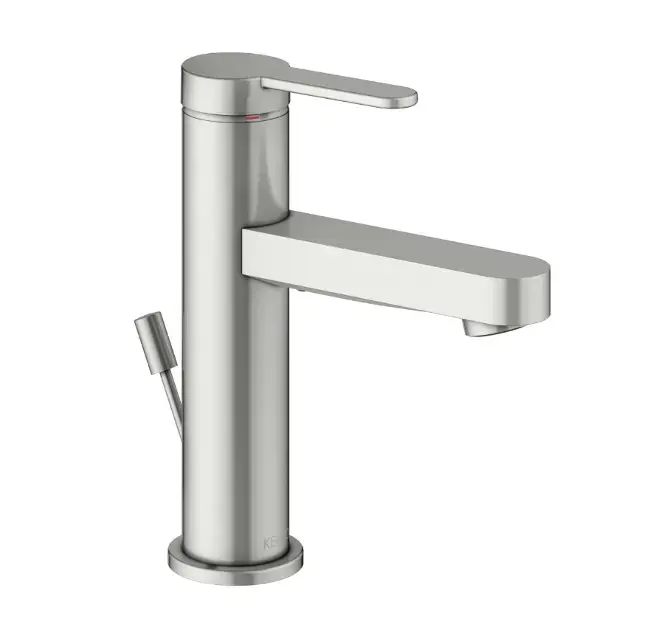 Keuco IXMO Flat – Mitigeur de lavabo avec bonde, inox 59502063000