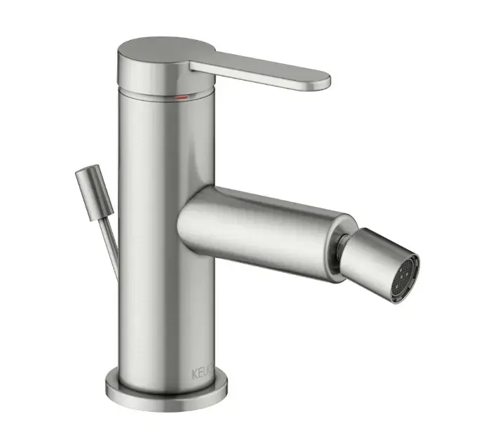 Keuco IXMO Flat – Mitigeur de bidet avec bonde, inox 59509063000