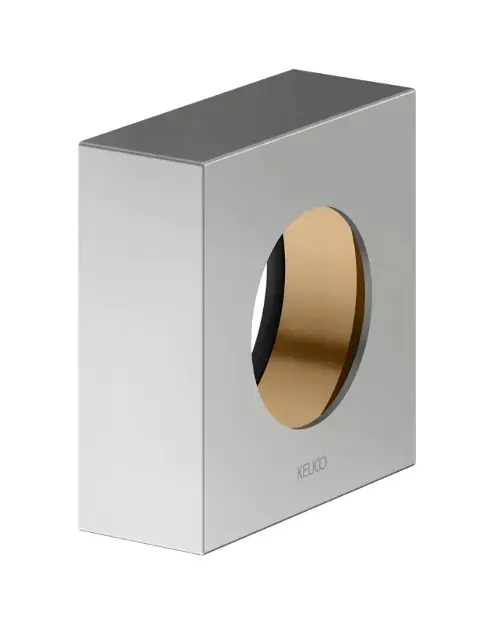 Keuco IXMO – Rosace de recouvrement rallongée 25 mm, inox 59551060282