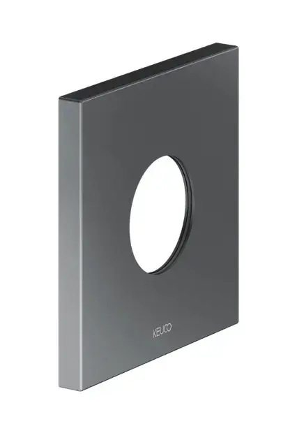 Keuco IXMO – Rosace de recouvrement, chrome noir brossé 59553130092