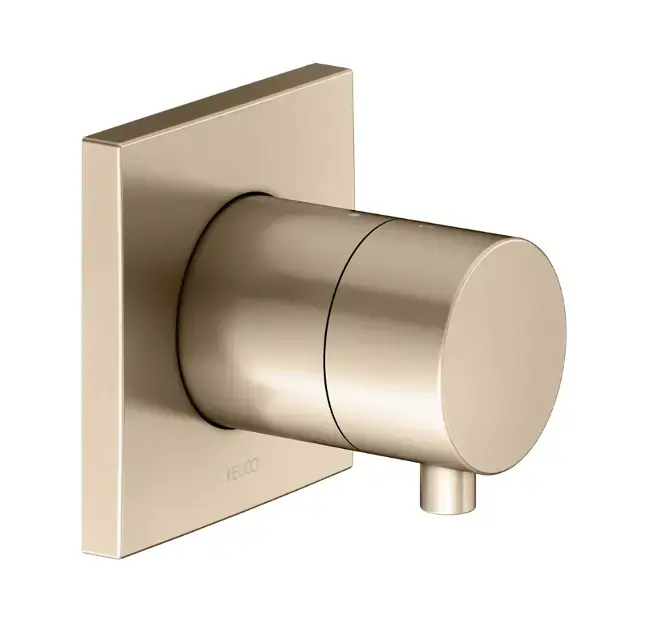Keuco IXMO Comfort – Vanne de commutation encastrée, pour 2 appareils, bronze brossé 59556031002