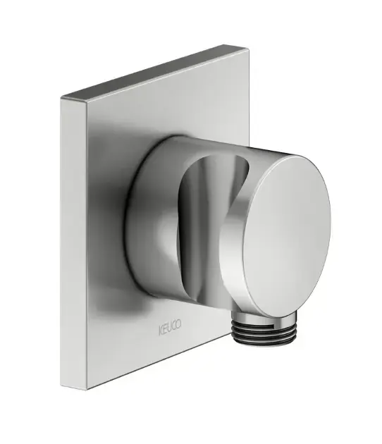 Keuco IXMO – Berceau mural avec support, acier inoxydable 59592060002