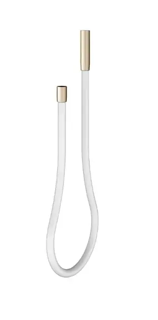 Keuco – Flexible de douche, 180 cm, blanc/bronze brossé 59996031851