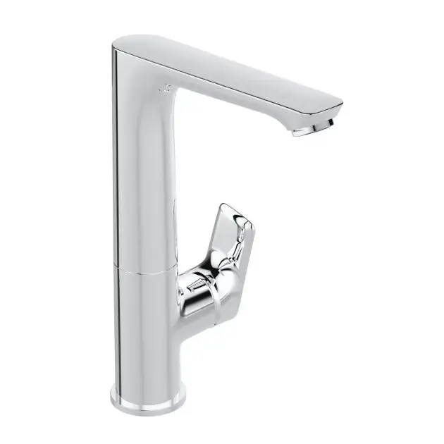 Ideal Standard Connect Air – Mitigeur de lavabo Slim avec tuyau d’écoulement pivotant, chrome A7023AA