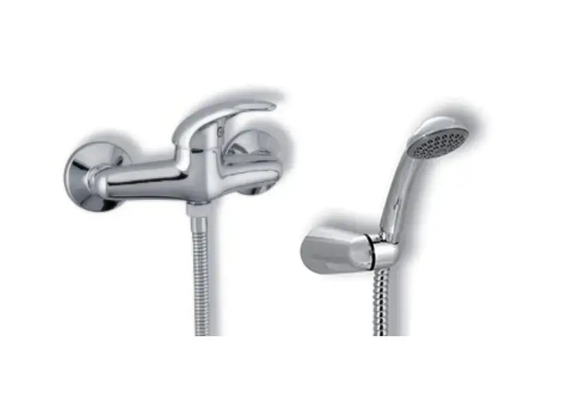 Novaservis Metalia 55 – Robinetterie de douche murale avec pommeau de douche, chrome 55060,0