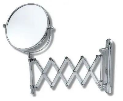 Novaservis – Miroir cosmétique, grossissant, extractible, chromé 6968,0