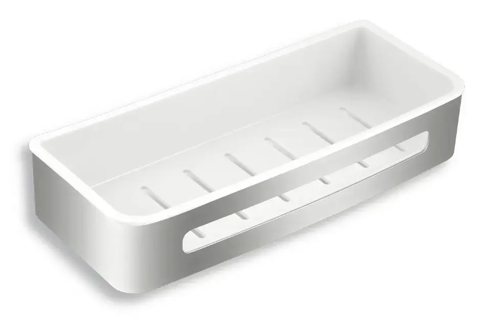 Novaservis Titania – Tablette d’angle, inox poli 65568,4