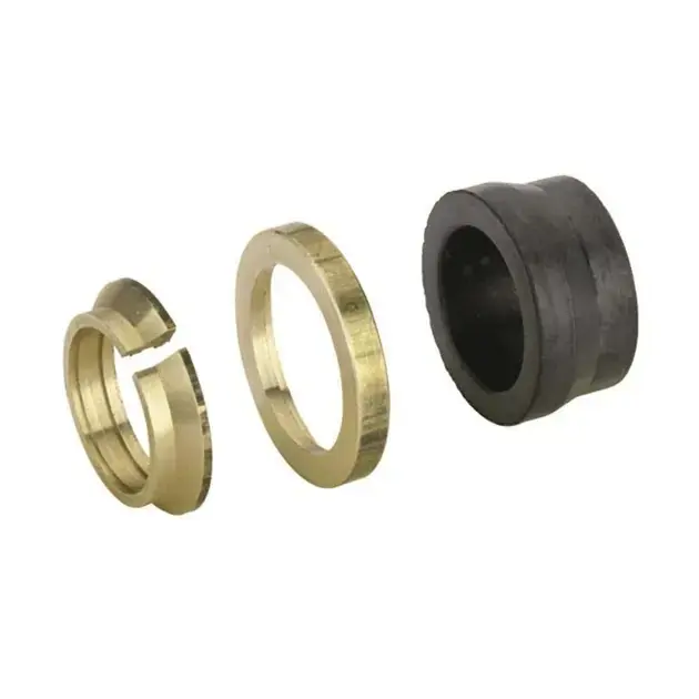 Zehnder – Raccord à collier pour tuyaux en cuivre, 2 pièces, diamètre 15 mm, laiton 842110
