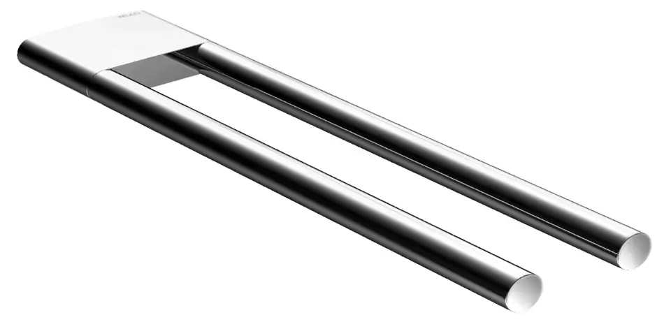 Keuco Edition 400 – Porte-serviettes double, longueur 34 cm, chrome 11519010000