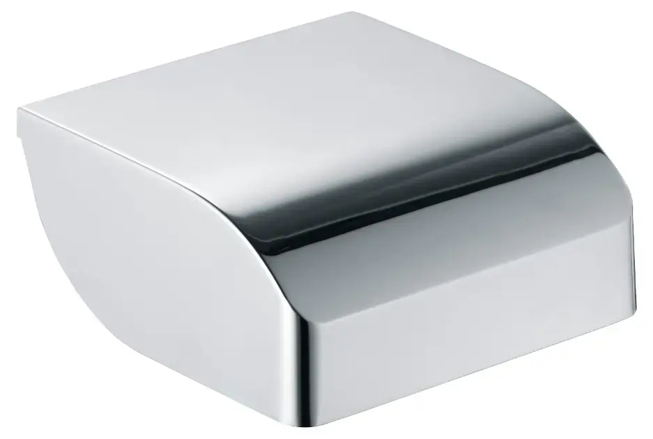 Keuco Elegance – Porte-papier toilette avec couvercle, chrome 11660010000