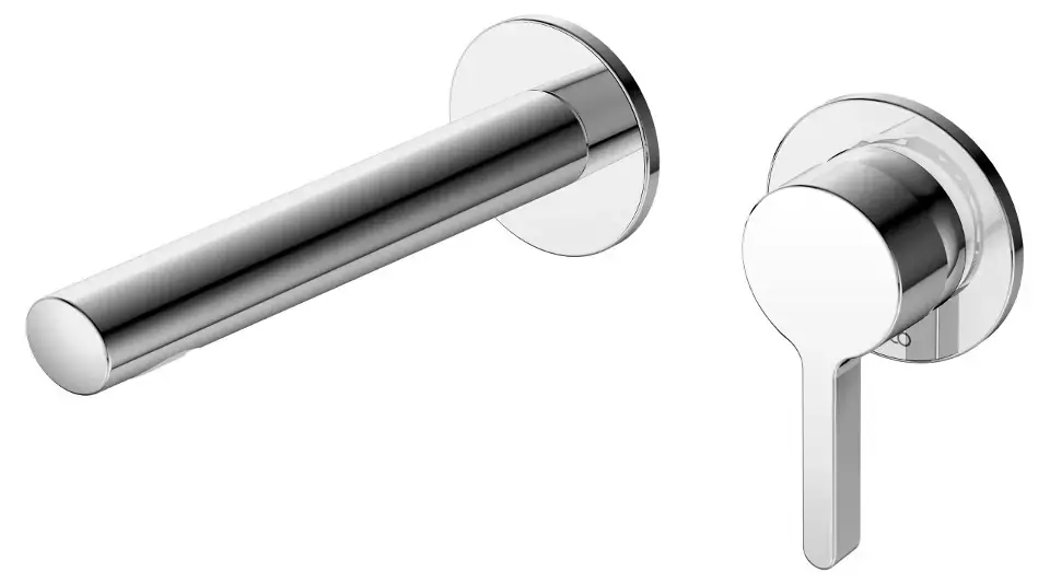 Keuco Edition 400 – Mitigeur de lavabo encastré, installation 2 trous, chrome 51516010201