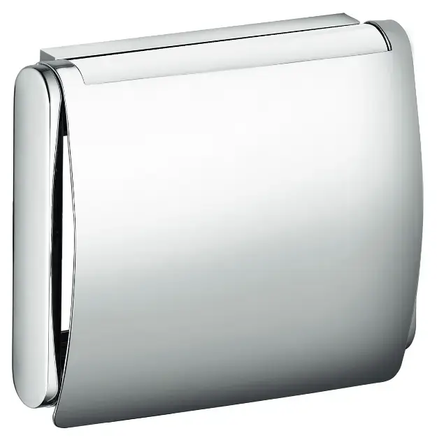 Keuco Plan – Porte-papier toilette avec couvercle, chrome 14960010000
