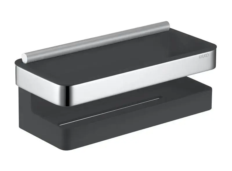 Keuco Collection Moll – Pièce d’insertion en plastique pour panier d’angle, anthracite 12759000101