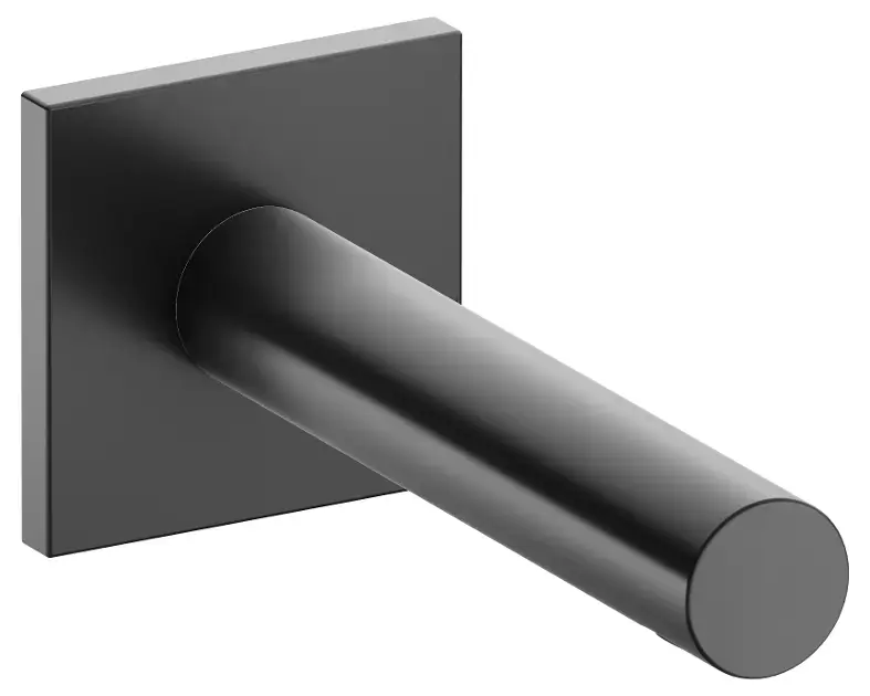 Keuco IXMO – Bec de remplissage pour baignoire, chrome noir brossé 59545130002