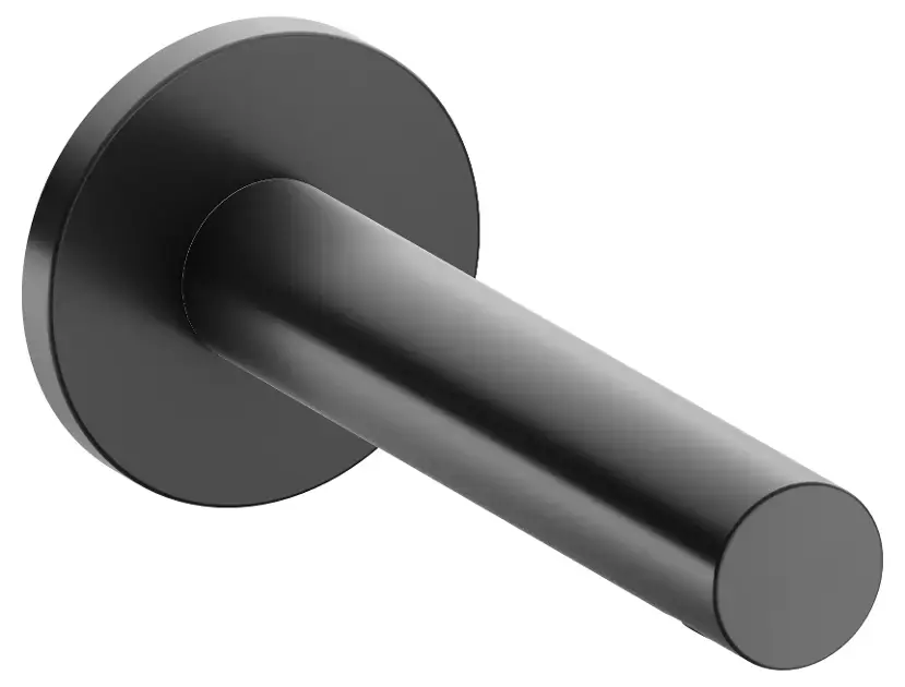 Keuco IXMO – Bec de remplissage pour baignoire, chrome noir brossé 59545130001