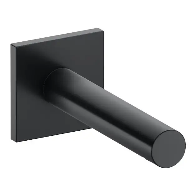 Keuco IXMO – Bec de remplissage pour baignoire, chrome noir brossé 59545130102