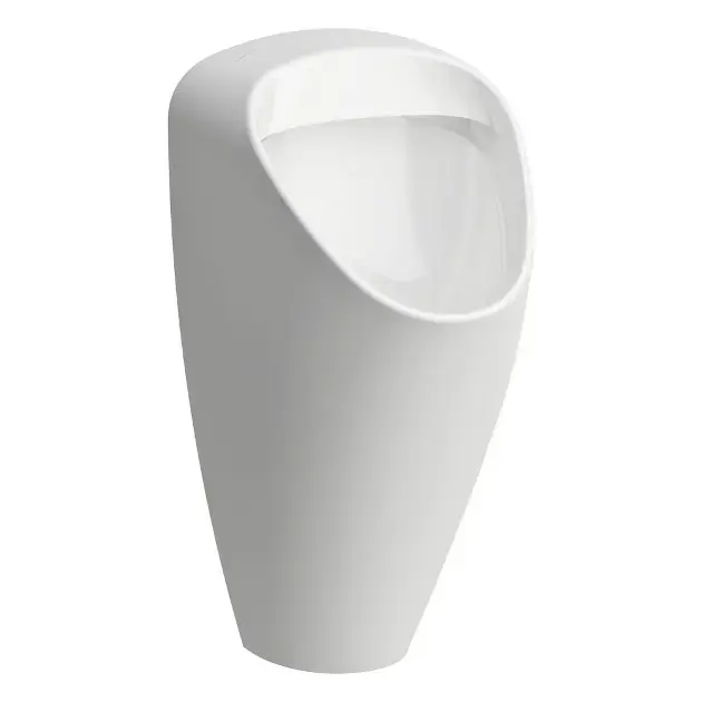 Laufen Caprino – Urinoir électronique Plus, alimentation arrière, Rimless, anti-vandalisme, blanc mat H8410667574011