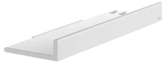 Keuco Reva – Étagère avec raclette, longueur 35 cm, blanc 12859510000