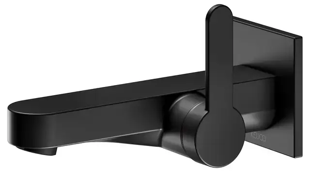 Keuco IXMO – Mitigeur de lavabo encastré, noir mat 59516370302