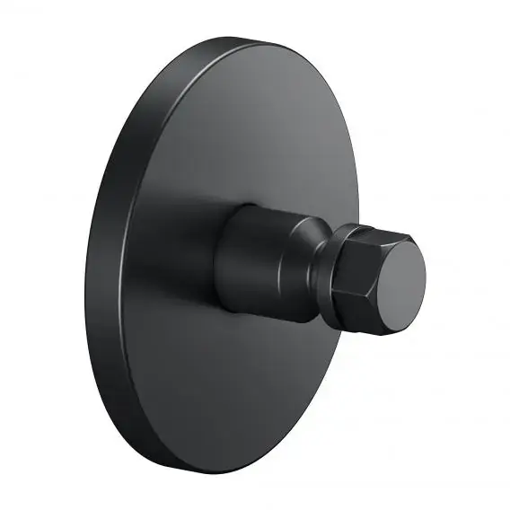 Keuco – Ensemble de fixation n°10 avec rosace, noir mat 04994371001