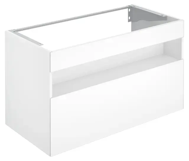 Keuco Stageline – Meuble sous lavabo, 100x63x49 cm, blanc 32872300000