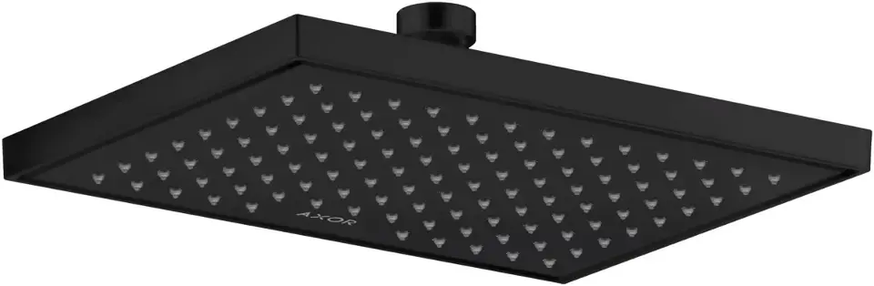 Axor – Douche de tête 245/185, 1 jet, EcoSmart+, noir mat 35387670