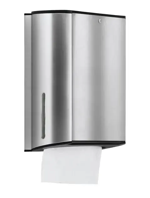 Keuco Plan – Distributeur d&rsquo;essuie-mains, chrome / noir 14985010000
