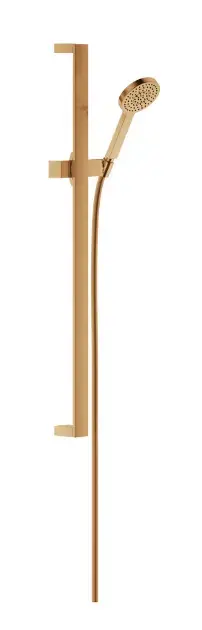 Keuco Edition 11 – Set de pommeau de douche, barre et flexible, bronze brossé 51187030000