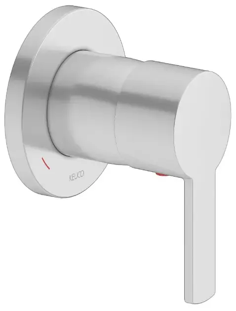 Keuco Plan blue – Vanne encastrée, aluminium 53951170001