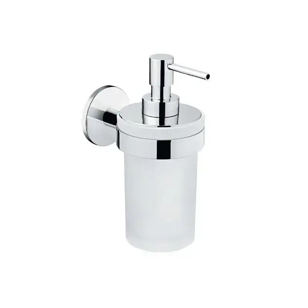 Laufen Cana – Distributeur de savon avec support, verre/chrome H3831320040001
