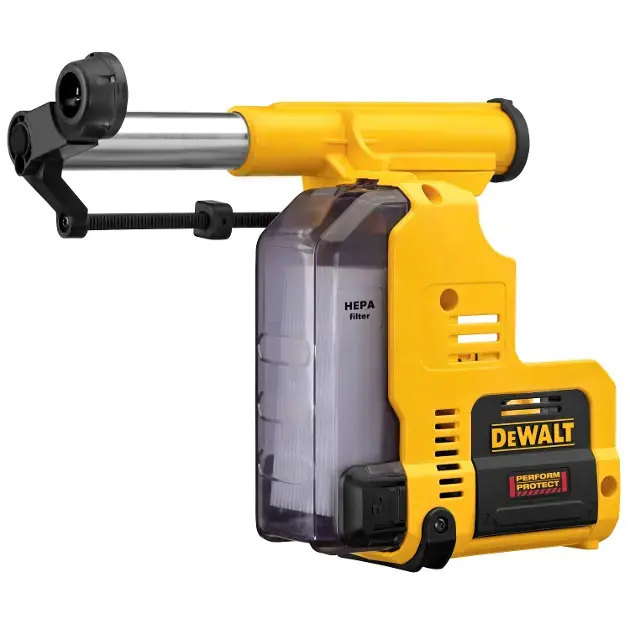 DeWALT – Aspiration supplémentaire de poussière pour les marteaux rotatifs  SDS Plus sans fil D25303DH