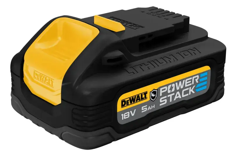 DeWALT – Batterie 18V POWERSTACK, 5,0 Ah DCBP518G