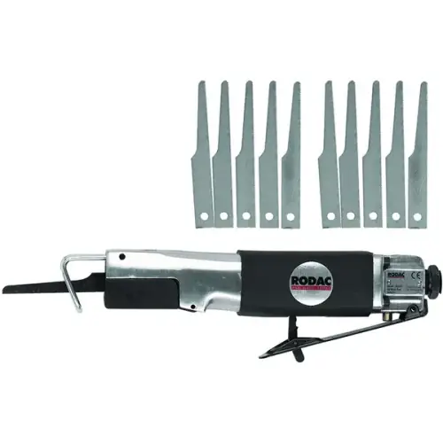 Coffret scie à tôle droite + 10 lames