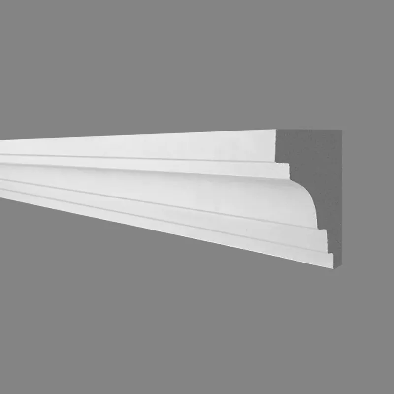 PROVISTON Cornice en plâtre Heidelberg Moulures décoratives en plâtre 50 x 70 x 1000 mm Moulures en plâtre staff