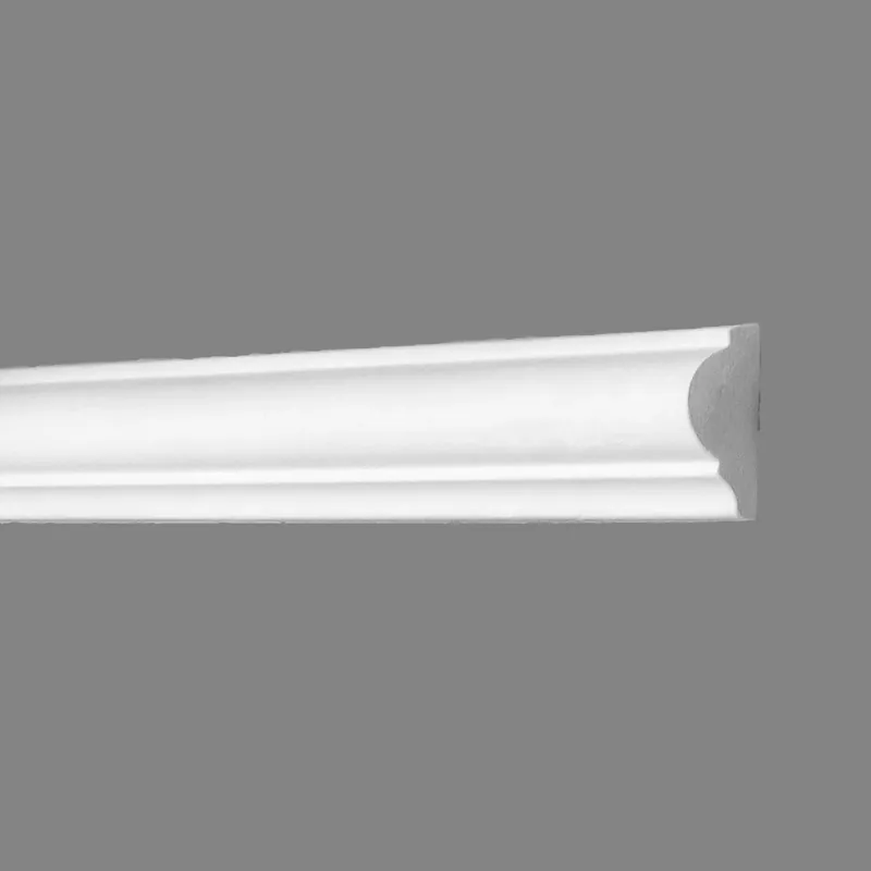 PROVISTON | Cimaise Iserlohn | Plâtre | 21 x 910 mm | Moulure murale | Blanc