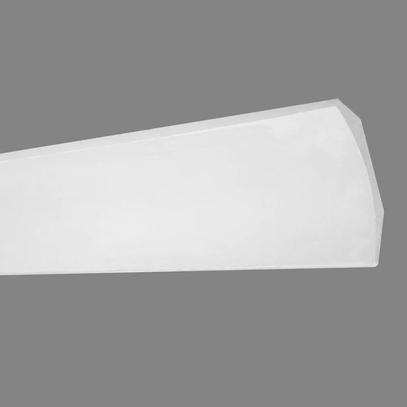 Cornice en plâtre PROVISTON « ES-59 » Moulures décoratives en plâtre staff 80 x 80 x 1050 mm Moulures en plâtre staff