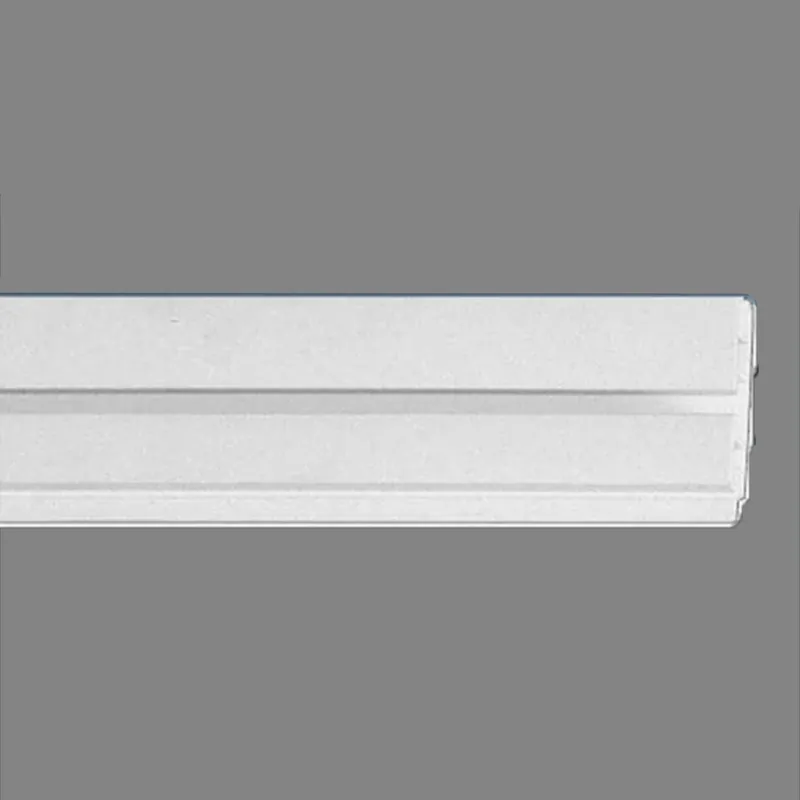 Wiesemann | Rail à rideaux | Plastique | 16 x 36 x 1200 mm | Blanc