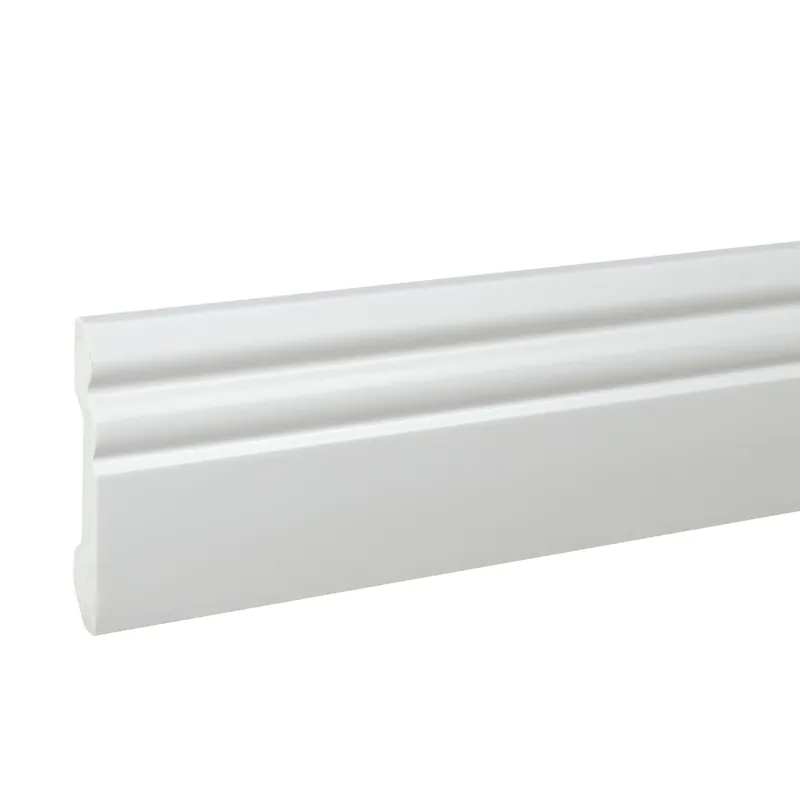 PROVISTON Plinthe moulurée | Plastique blanc | Plinthe Style XVI en différentes couleurs / Hauteurs