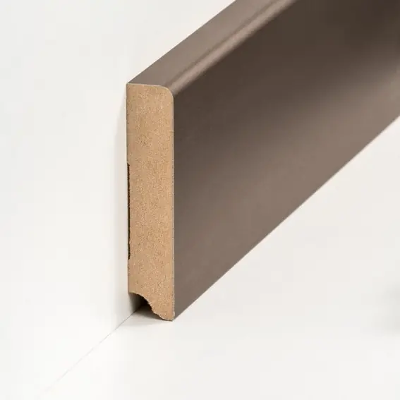 Plinthe « Duisburg » MDF 19 x 96 x 2500 mm Bronze Moderne PROVISTON