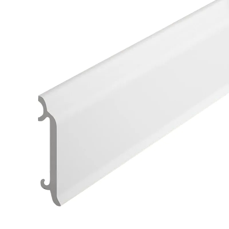 PROVISTON | Plinthe « NE8300 » | 17 x 82 x 2000 mm Blanc | Plinthe Cache fils | Bonne Qualité