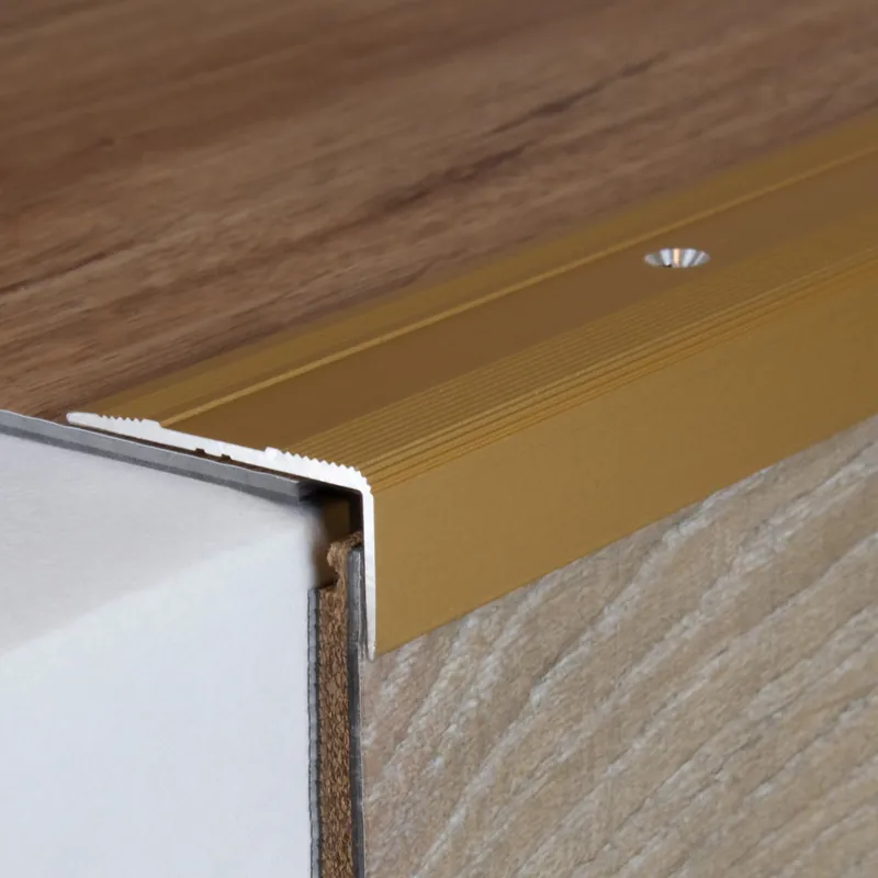 Nez de marche 15 x 36 mm | aluminium anodisé