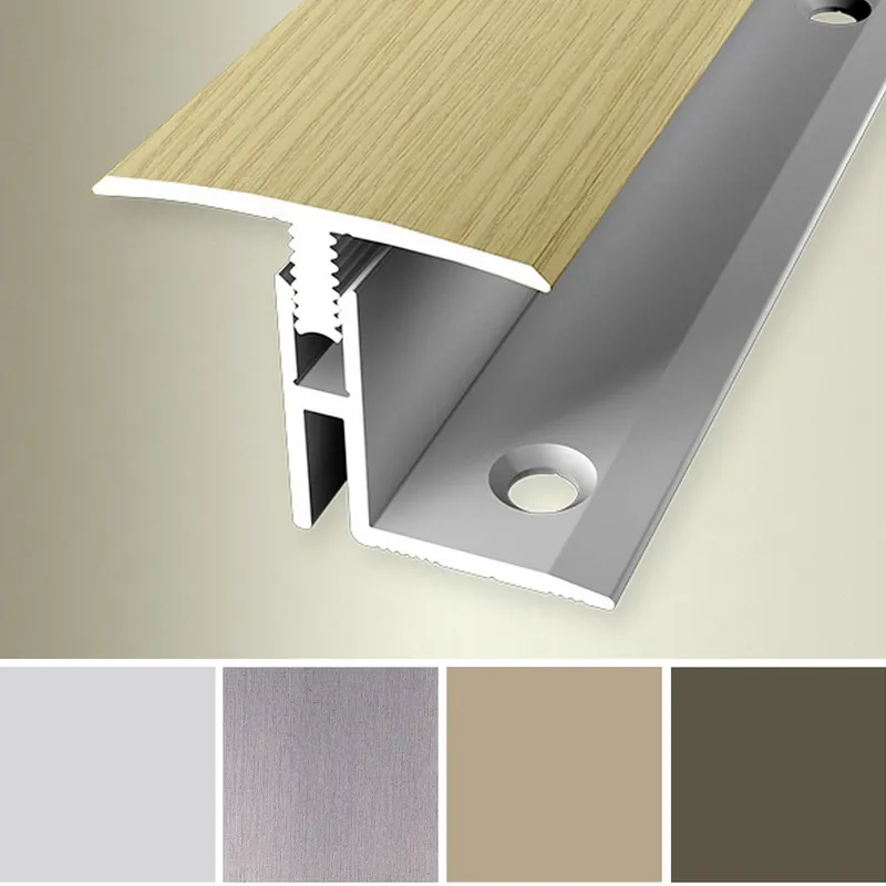 Küberit 564 Mono-Clip  | Barre de seuil pour parquet | Largeur:31.5 mm | Épaisseur:17-22 mm