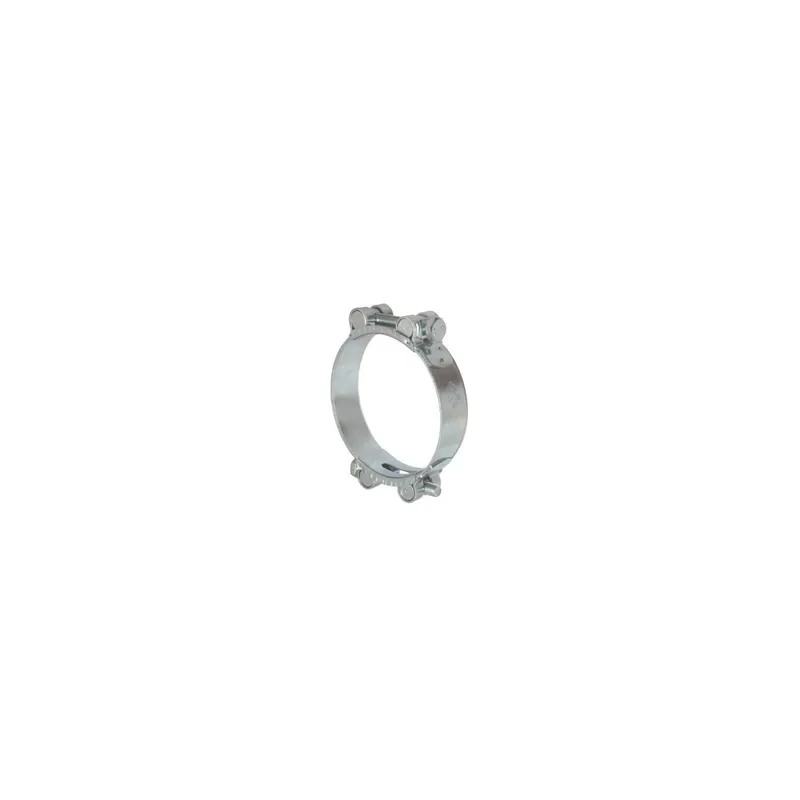 1 x Collier à tourrilon double serrage Diamètre 240 à 260 Acier zingué W1