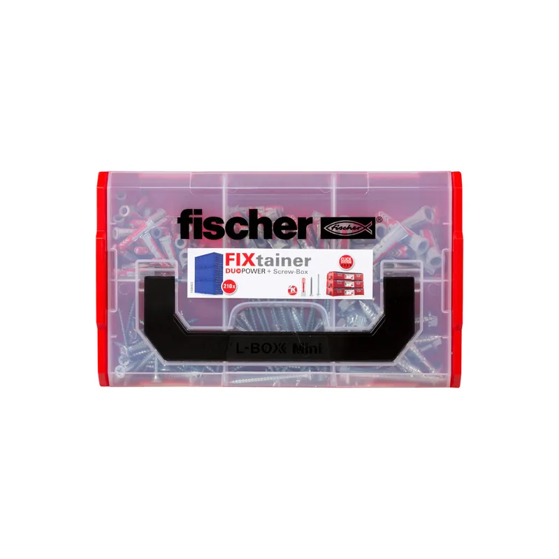 1 x Assortiment de Vis et Cheville Fischer FIXTAINER