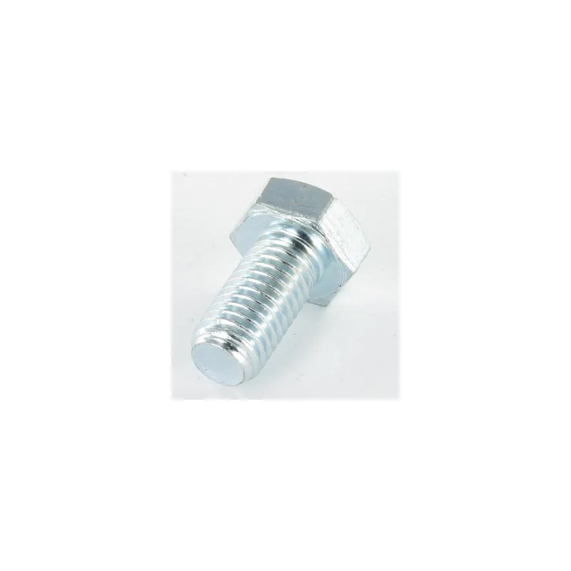 1 x Vis métaux Tête hexagonale TH M8X200 Classe 8.8 Acier zingué