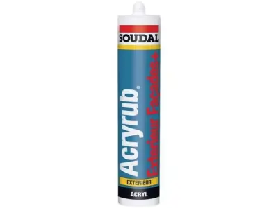 Mastic acryrub extérieur façades +